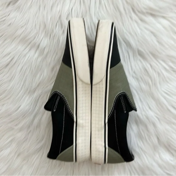 VAN’S | Men’s Classic Slip-On 66 Supply Sneakers |Vetiver Black Green | Size 8.5 - Picture 11 of 13